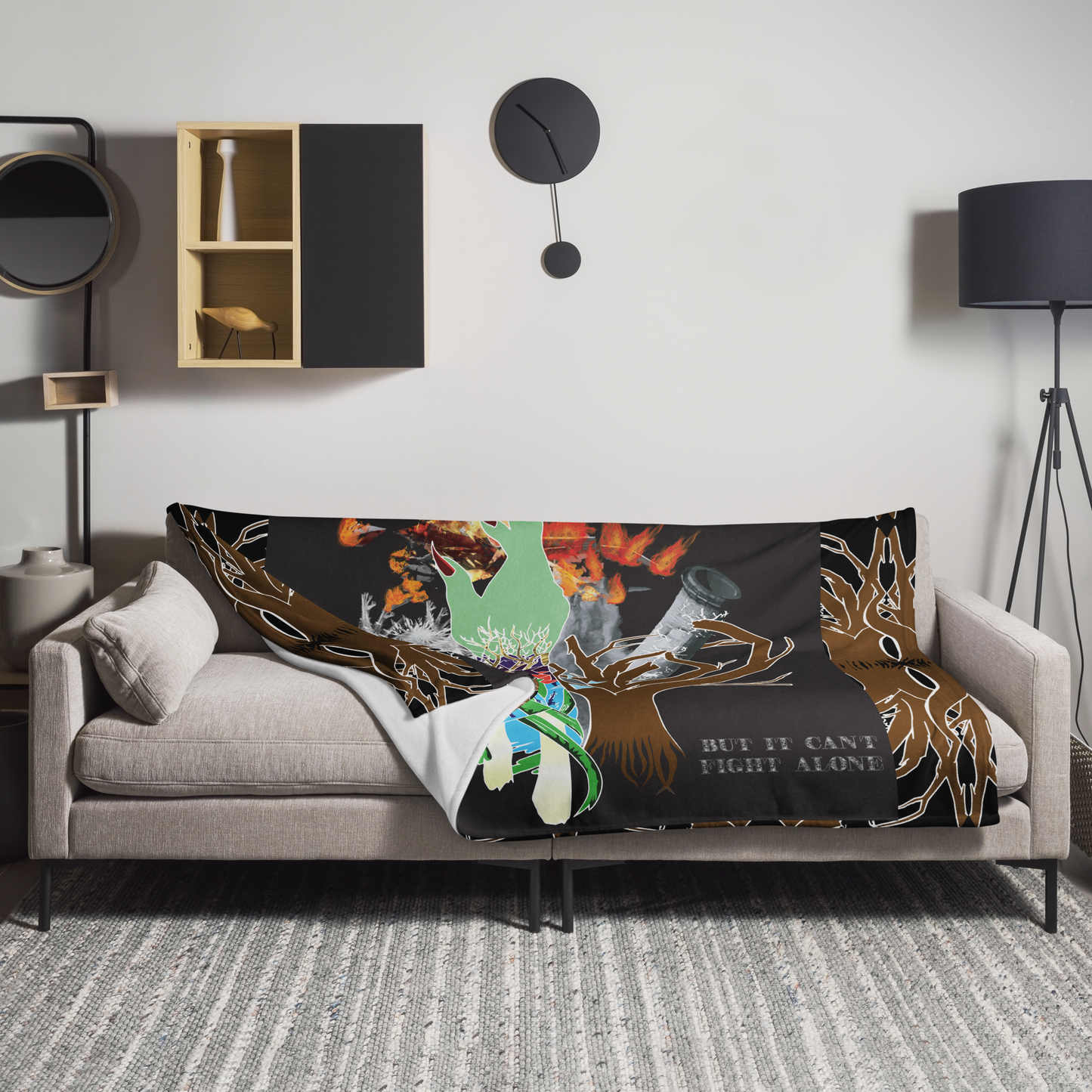 Power Of Nature Throw Blanket